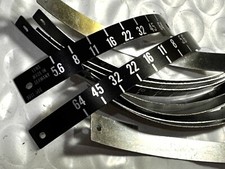 210mm f5.6 or f6.8 Aperture Scales for Modern Copal 1 Shutter