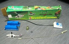 1970's VERTIBIRD Air Police UNTESTED NON-WORKING PARTS VINTAGE MATTEL "READ  "