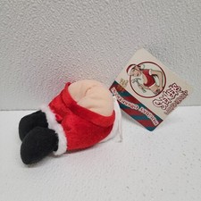 Spencers Plush Santa Claus Butt Funny Gag Gift Christmas Ornament 4.5