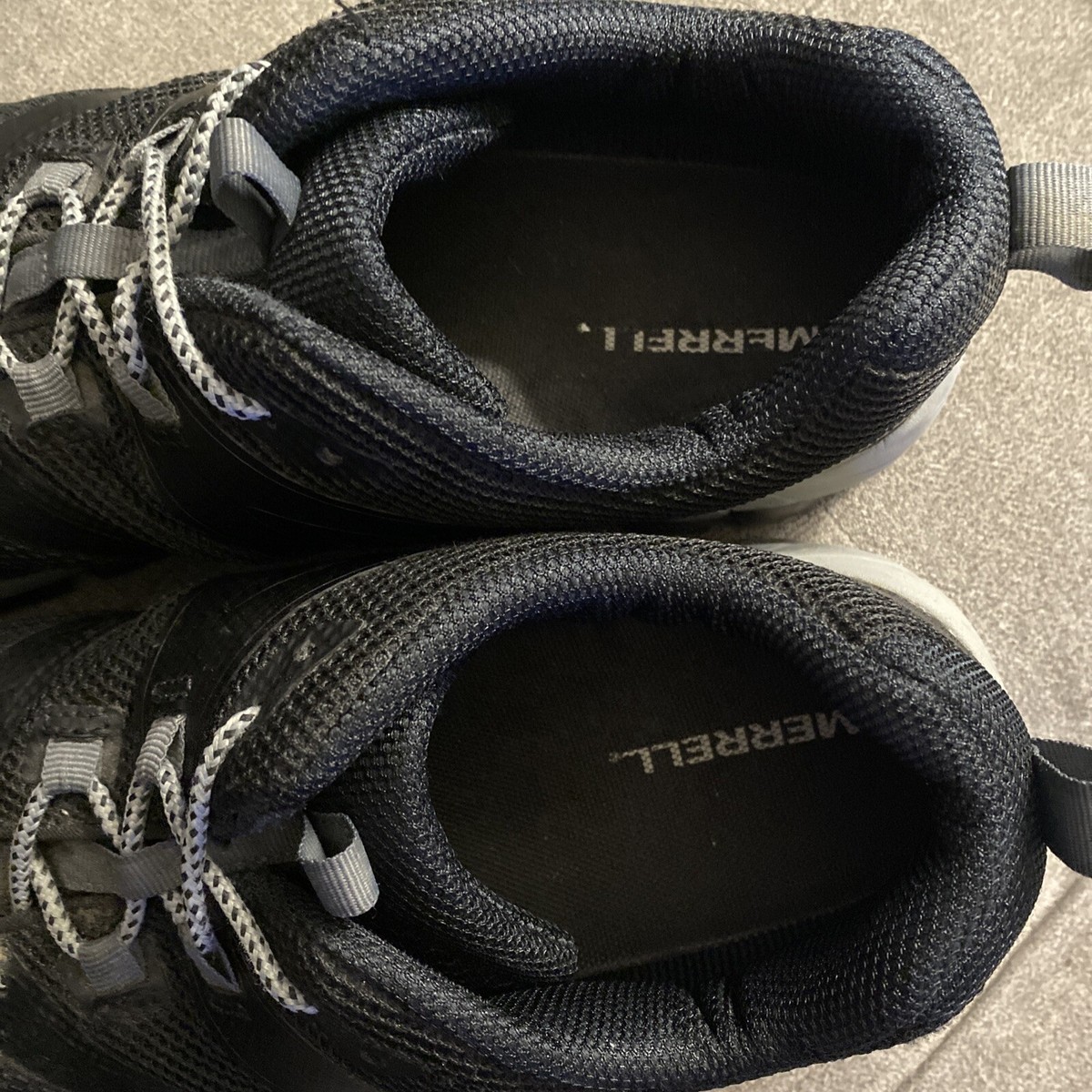 Merrill Meru Mens Walking Sneaker Black #J034421 Size 15 | eBay