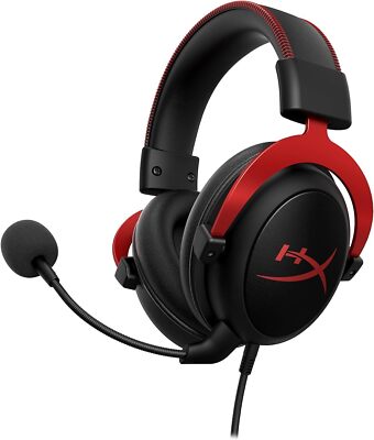 HyperX Cloud II Gaming Kopfhörer rot, 3.5mm, PC/PS4/Mac, kabelgebunden