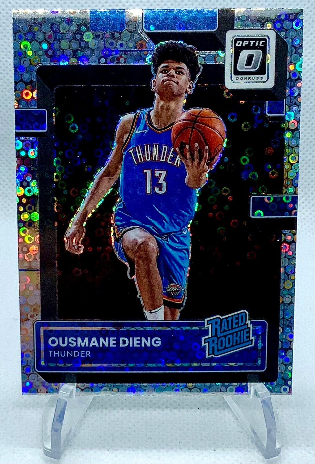 2022-23 Panini Donruss Optic BK Ousmane Dieng Rated Rookie Fast Break #220