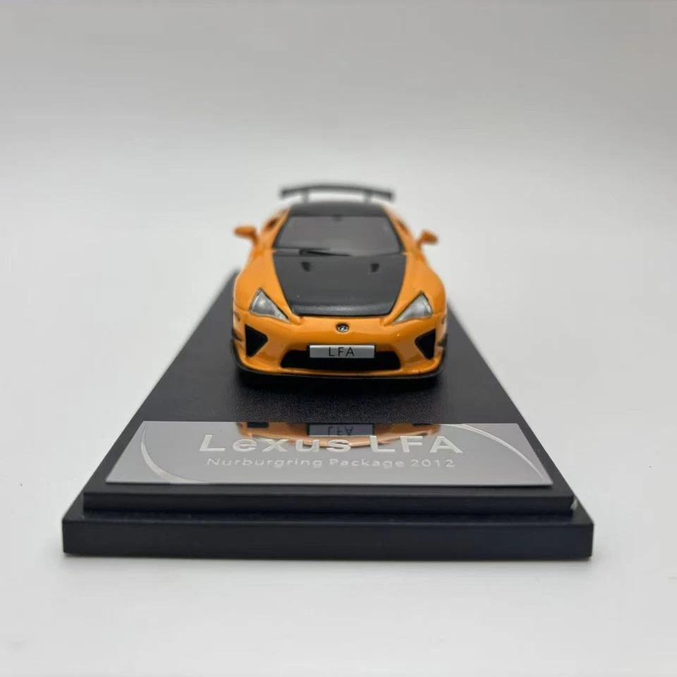 Peako 1:43 Lexus LFA Nurburgring package 2012 Orange resin car model - Image 4 of 4