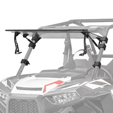 KEMIMOTO 4-IN-1 Flip Windshield For Polaris RZR 900/4 900 S/ XP 1000 2014-2018