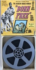 Born Free-8mm Black White Highlights-Virginia McKenna-Elsa The Lioness