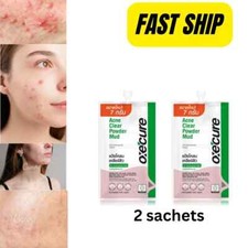 Acne Clear Powder Mud Powerful Gentle Oil Control Reduce Dark Spot Oxe 7 g x 2