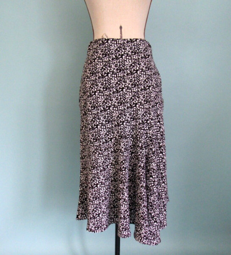 Size: XS HALOGEN Print Skirt Asymmetrical Elastic… - image 1