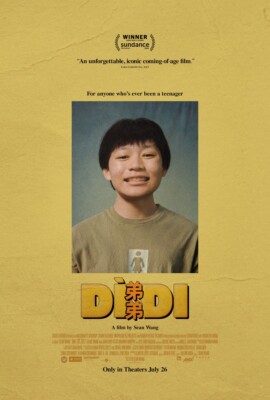 DIDI MOVIE POSTER 2 Sided ORIGINAL FINAL VF 27x40 IZAAC WANG JOAN CHEN