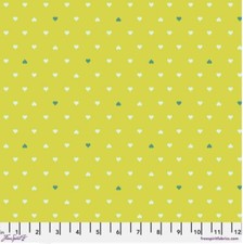 Free Spirit Tula Pink Besties Unconditional Love Clover Cotton Fabric By Yard