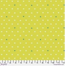 Free Spirit Tula Pink Besties Unconditional Love Clover Cotton Fabric By Yard