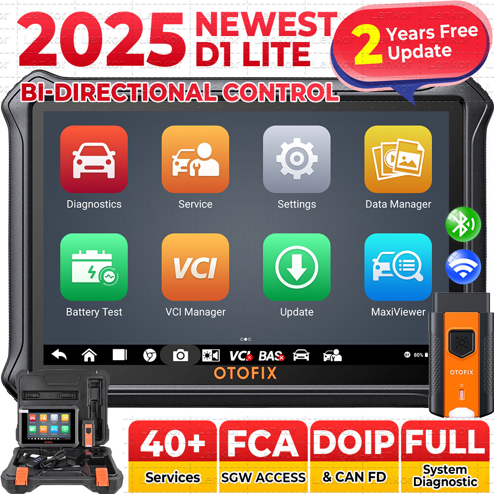 OTOFIX D1 Lite Scanner Diagnostic Auto pour l'Entretien de votre Voiture en Famille ou Voyage
