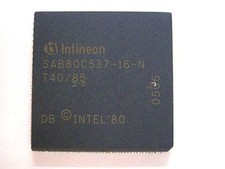 SIEMENS SAB80C515A-N18-T3 PLCC-68 8-Bit CMOS USA ship