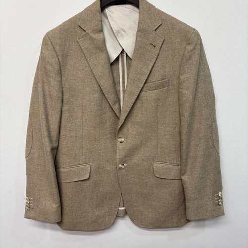 Joseph Abboud Ivan Soft Men Blazer Jacket Size 42R Linen Blend D007 -16 - Picture 14 of 19