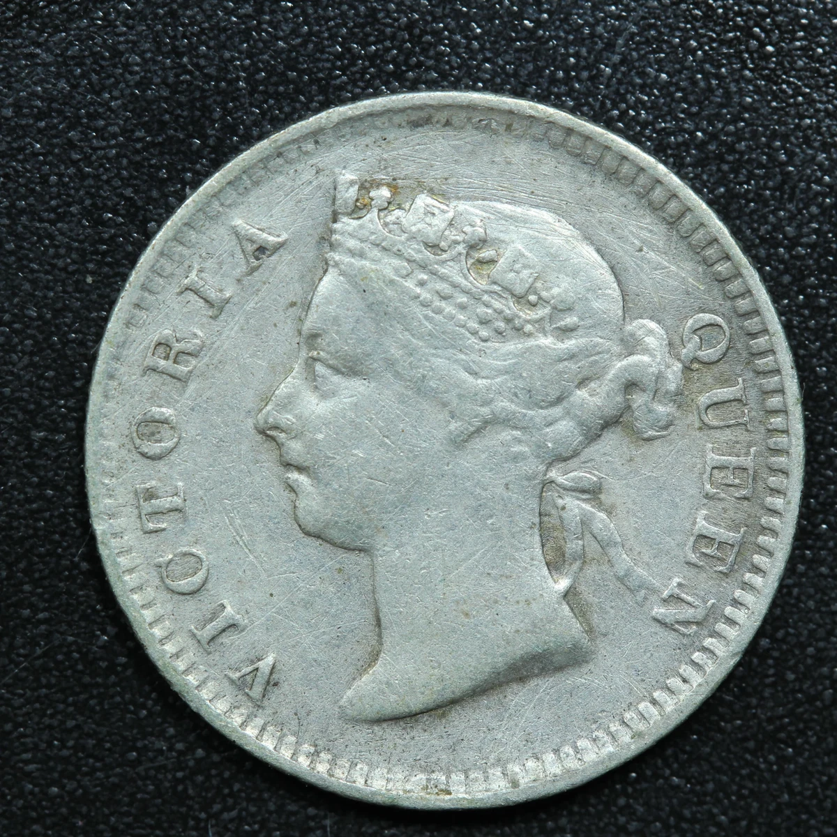 1890年 香港 20セント 銀貨 ヴィクトリア女王 1899 Year Hong Kong
