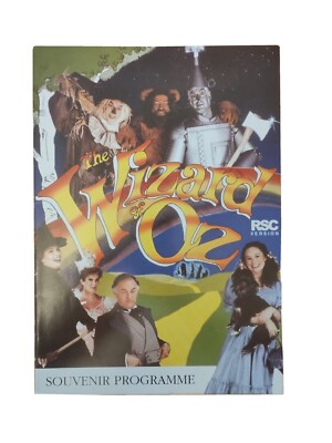 SIGNIERT: RSC Der Zauberer von Oz Brian Blessed Arthur Bostrom Peter Duncan Programm