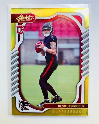 2022 Absolute DESMOND RIDDER Spectrum Gold RC 9/10 #104 | eBay