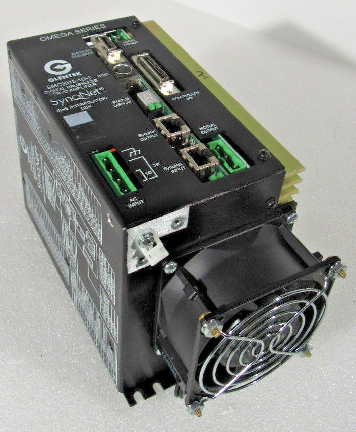 OMEGA GLENTEK SMC9915-1D-1 DIGITAL BRUSHLESS SERVO AMPLIFIER