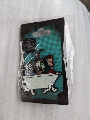 Pink A La Mode Nightmare Before Christmas lock shock & barrel Disney Pin LE 400