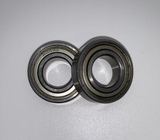 2 x 6003ZZ 2 METAL SHIELDED BALL BEARING 17mm...