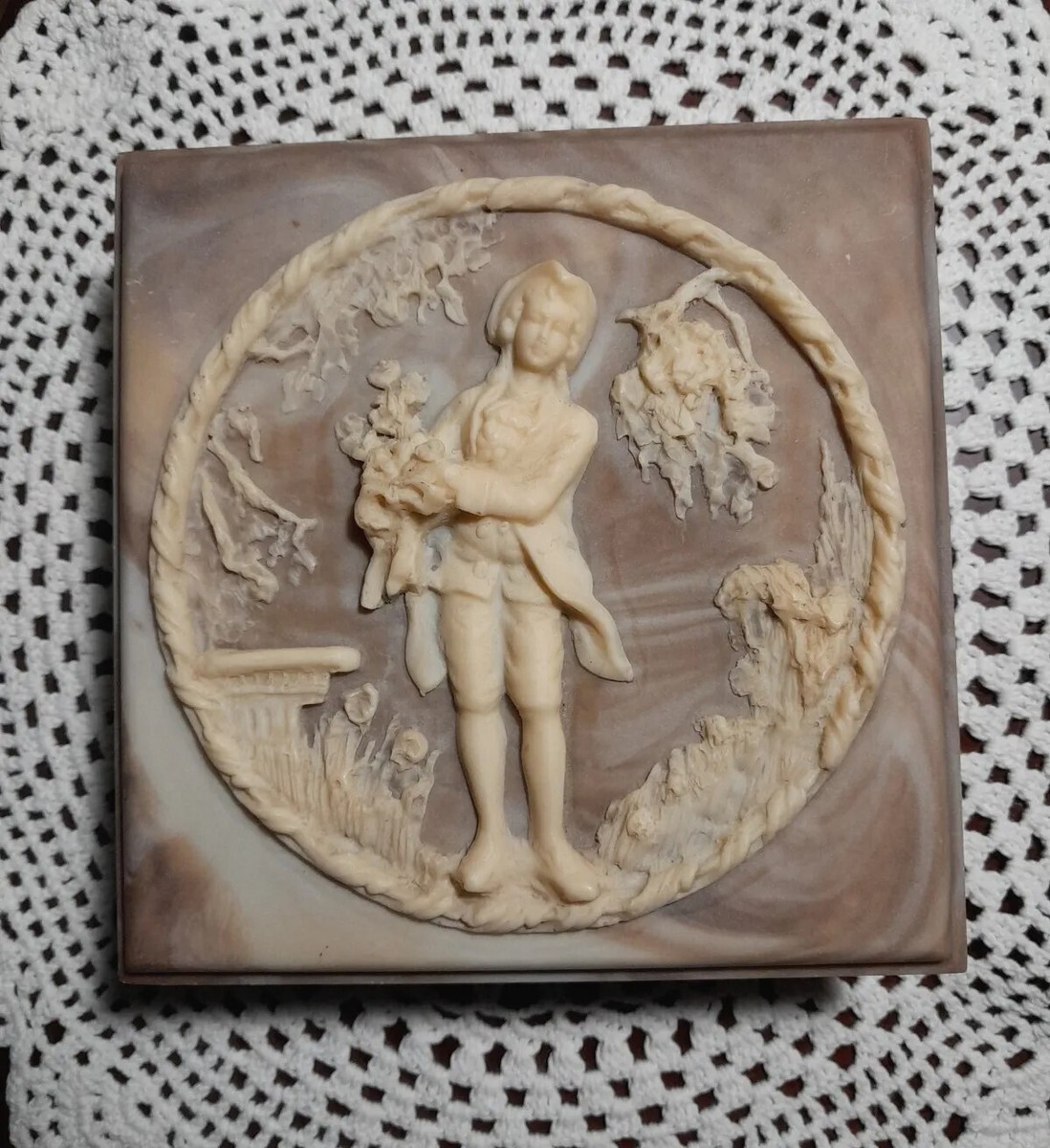 genuine icolay stone ジュエリーボックス genuine icolay stone ジュエリーボックス