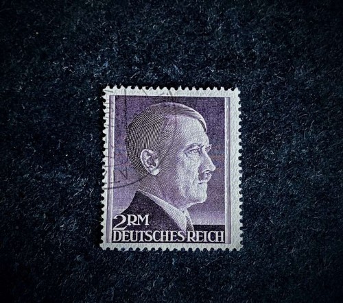 1944 Hitler Freimarke 2RM ANK 800B gez.Kz.14 - Bild 3 von 5
