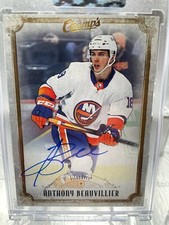 Anthony Beauvillier Clear Cut Hockey Champ's Auto 