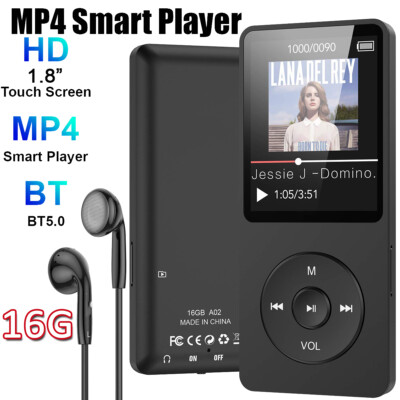 Bluetooth MP3 Musik Player LCD Display HiFi Bass Musik Spieler FM Audio DE