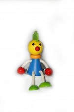 Schwingfigur Hahn - Figur mit Feder - Jumper Holz HESS
