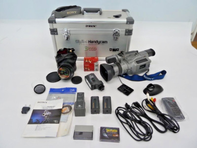 SONY Digital Handycam 3CCD　DCR-VX1000 Sony DCR-VX1000 Digital Handycam Video Camera MiniDV Color