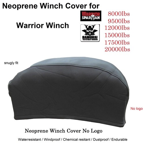 Neoprene Cover WARN Winch 6000 8000 9000 12000 15000 18000lb Water Proof Xl04