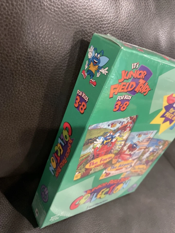 SEALED Let's Explore Junior Field Trips Collection PC Game BIG BOX Jungle Farm - Image 2 of 4