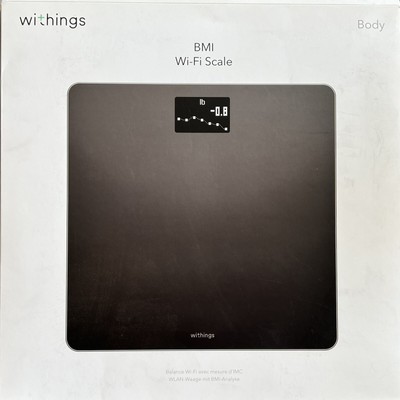 Withings Body Weight & BMI Wi-Fi Smart Scale - Black