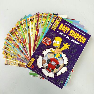   BART SIMPSON   Simpsons Dino Panini Verlag Bongo - Nr. 1 - 100 zur Auswahl