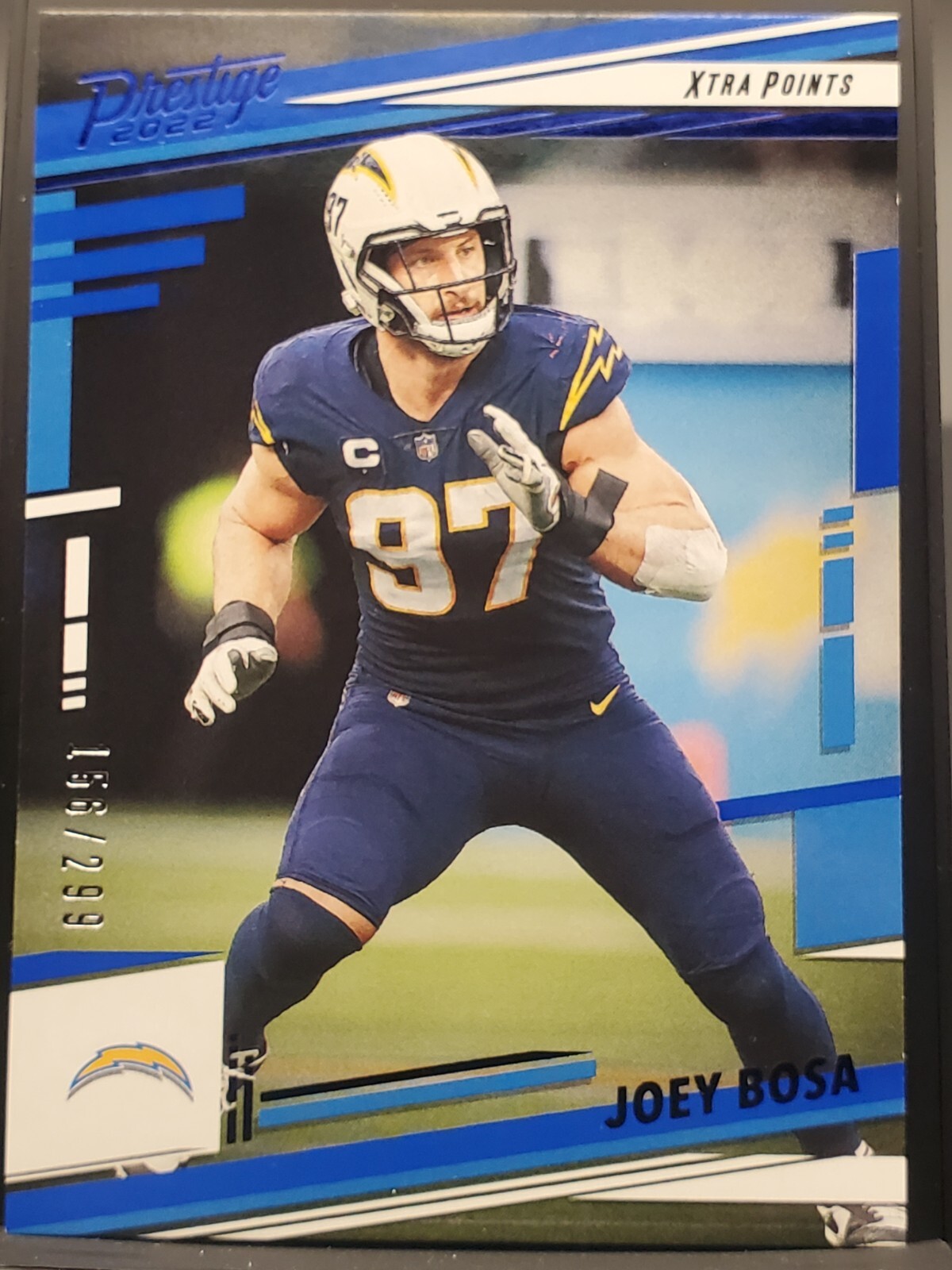 2022 PANINI PRESTIGE JOEY BOSA BLUE XTRA POINTS /299 #157