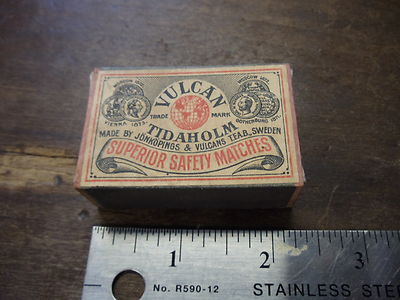Antique Magic Trick  CAP LOAD SNAP TRICK VULCAN MATCH BOX WORKS