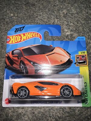 Hot wheels Mainline Cars 163/250 Lamborghini Sián FKP 37 2023 HW Exotics 1/10