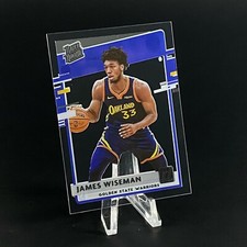 James Wiseman #61 Base Rated Rookie 2020-21 Clearly Donruss - RC Warriors Future