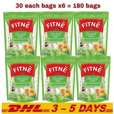 6x FITNE GREEN TEA SLIMMING  DETOX SLIM FITNESS WEIGHT LOSS NATURAL HERB