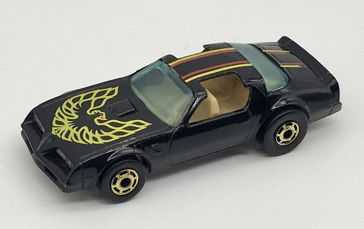 Vintage 1977 Hot Wheels Hot Bird Trans Am Blackwall MALAYSIA Black