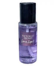 VICTORIA  S SECRET LOVE SPELL FRAGRANCE BODY MIST SPRAY SPLASH 2.5 oz