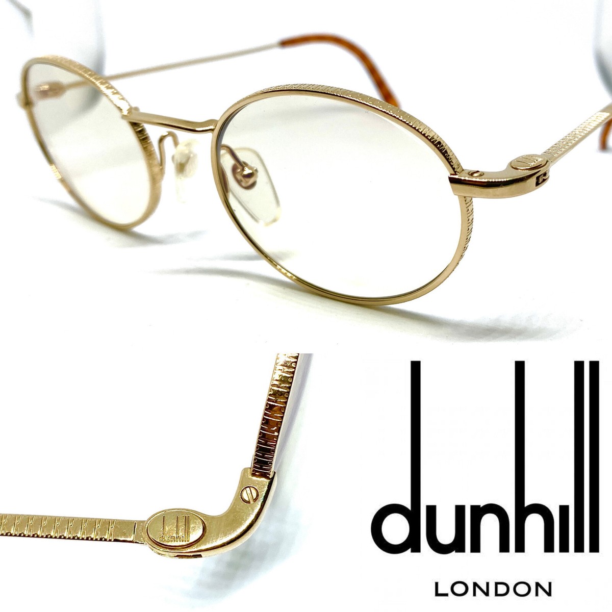 Dunhill 6501 Eyeglasses Sunglasses frame Vintage 80s! 220622