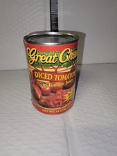Lot Of 12 Great Choice DICED TOMATOES 15oz Cans~No SALT ADDED~California Grown