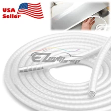 240" White Car Door Trim Edge Guard Molding Rubber Seal Strip Protector EG01