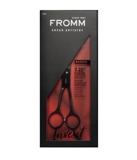 F1015 Fromm Shear Artistry INVENT 7.25" BLACK Barber Shears/Scissors