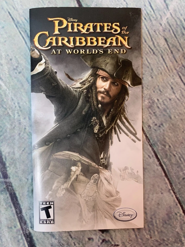 Pirates of the Caribbean: At Worlds End (Playstation PSP, 2006) CIB Complete - Image 4 of 4