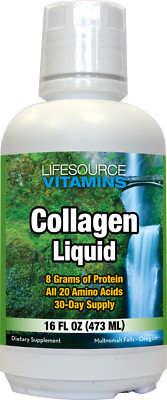 LifeSource Vitamins Collagen Liquid- 16 fl oz