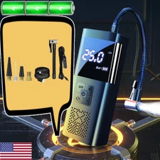 150 PSI Air Compressor Tire Inflator For Car Moto Bike Tires Air Pump Portable