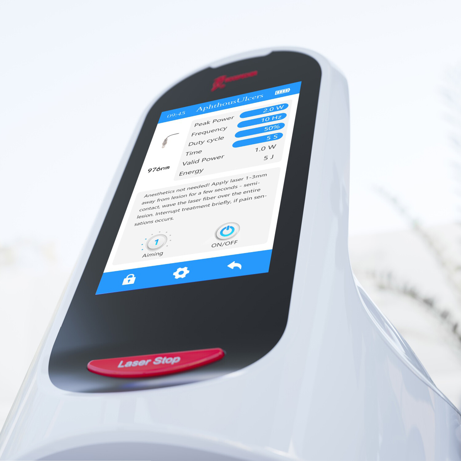 Woodpecker Dental Diode Laser Therapy Device LX16 Laser Unit for Oral Surgery