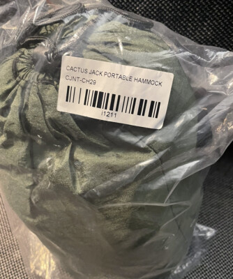 Travis Scott Cactus Jack Portable Hammock Olive | eBay