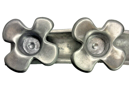 Cast Aluminum Shabbat Candlestick Holder - Picture 4 of 9